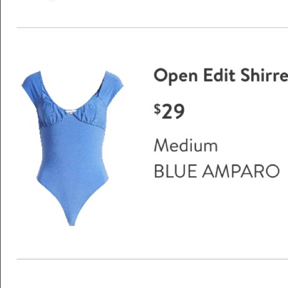 NWT Blue Bodysuit